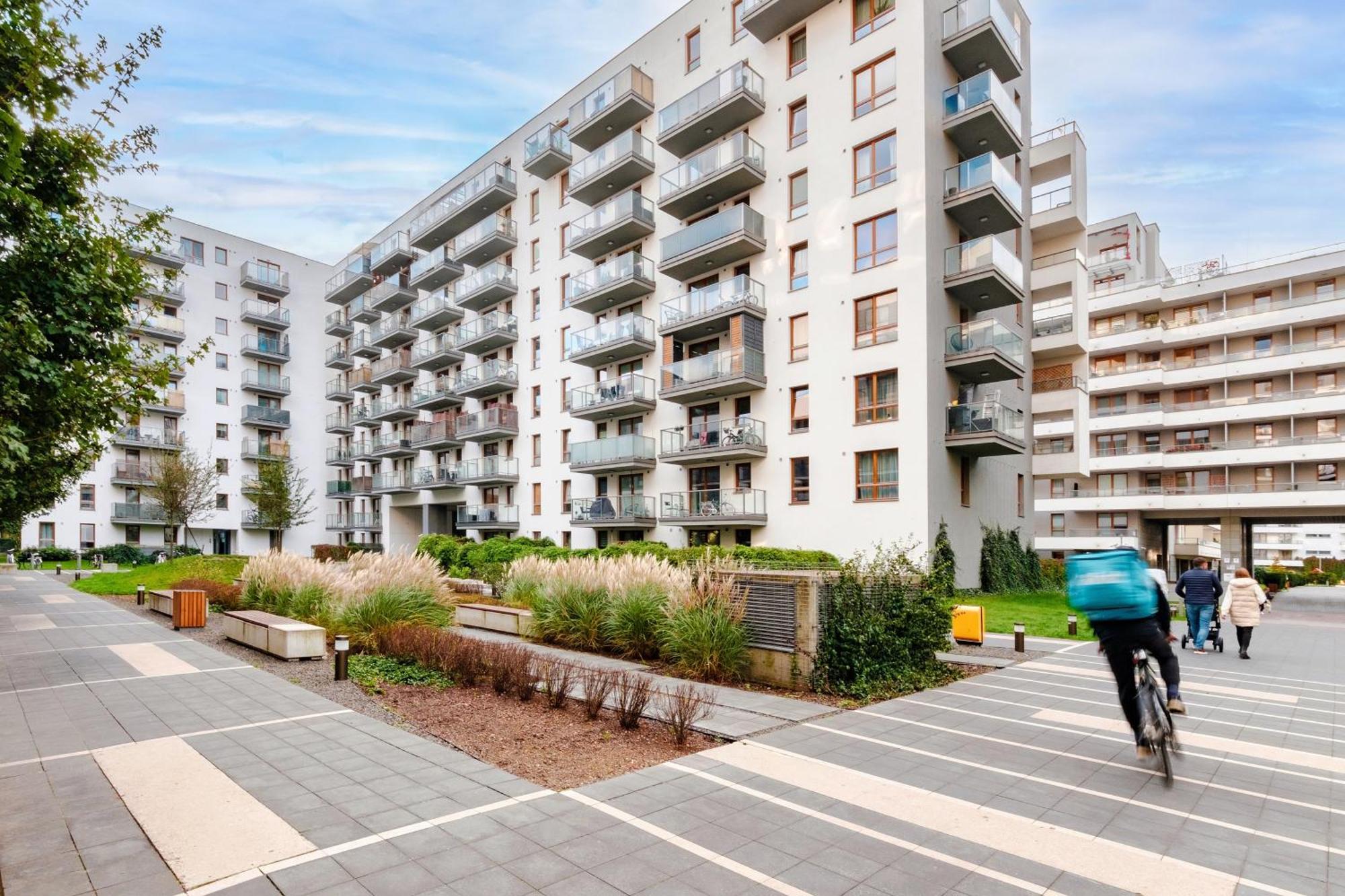 Studio Wola Apartament Kasprzaka - Wifi + Smart Tv Warszawa Eksteriør billede